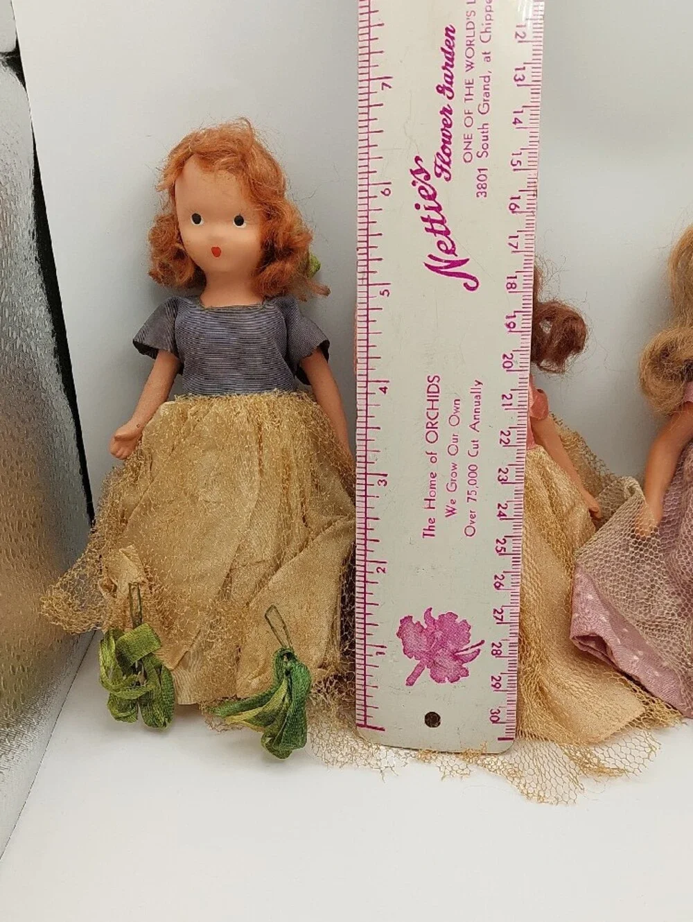 NANCY ANN STORYBOOK LOT 4 Doll Set - Little Red RIDING HOOD VINTAGE